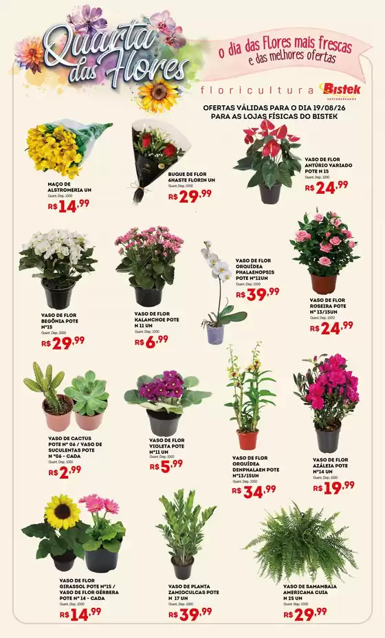 Catálogo Bistek Supermercados | Ofertas para caçadores de pechinchas | 2026-08-19T00:00:00.000Z - 2026-08-19T00:00:00.000Z