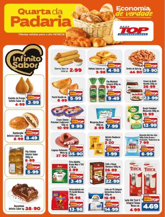 Catálogo Rede Top | Ofertas para caçadores de pechinchas | 2026-08-19T00:00:00.000Z - 2026-08-19T00:00:00.000Z