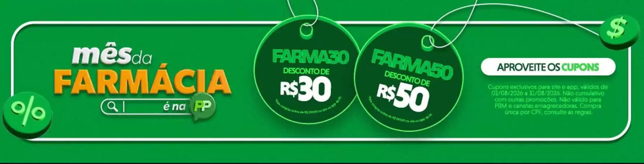 Catálogo Farmácia Preço Popular | Mês da Farmacia! | 2026-08-19T00:00:00.000Z - 2026-08-31T00:00:00.000Z