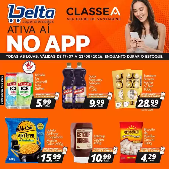 Catálogo Delta Supermercados | Ofertas e promoções atuais | 2026-07-17T00:00:00.000Z - 2026-08-23T00:00:00.000Z