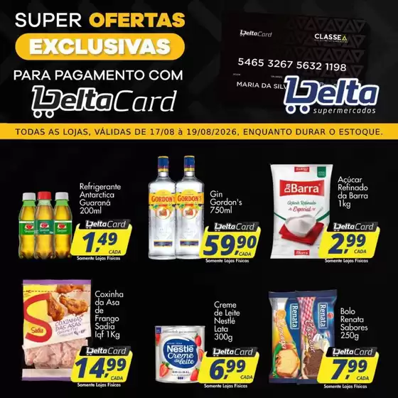 Catálogo Delta Supermercados | Ofertas exclusivas | 2026-08-17T00:00:00.000Z - 2026-08-19T00:00:00.000Z