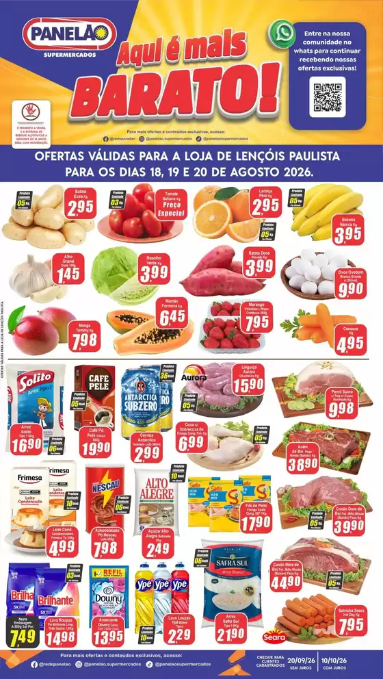 Catálogo Panelão | Melhores ofertas e descontos | 2026-08-18T00:00:00.000Z - 2026-08-20T00:00:00.000Z