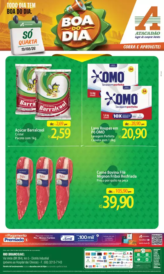 Catálogo Atacadão | Atacadão - Boa do Dia | 2026-08-19T00:00:00.000Z - 2026-08-19T00:00:00.000Z