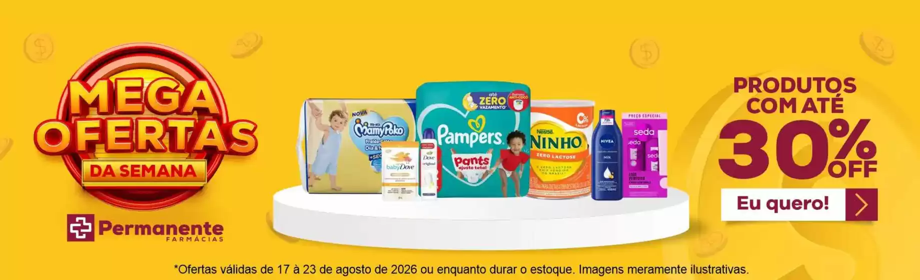 Catálogo Farmácia Permanente | Mega ofertas da semana ! | 2026-08-19T00:00:00.000Z - 2026-08-23T00:00:00.000Z