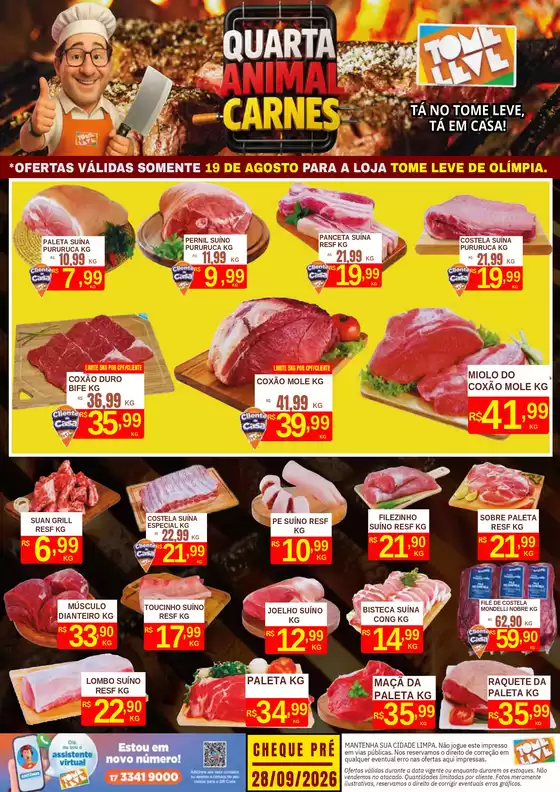 Catálogo Tome Leve | Ótima oferta para todos os clientes | 2026-08-19T00:00:00.000Z - 2026-08-19T00:00:00.000Z
