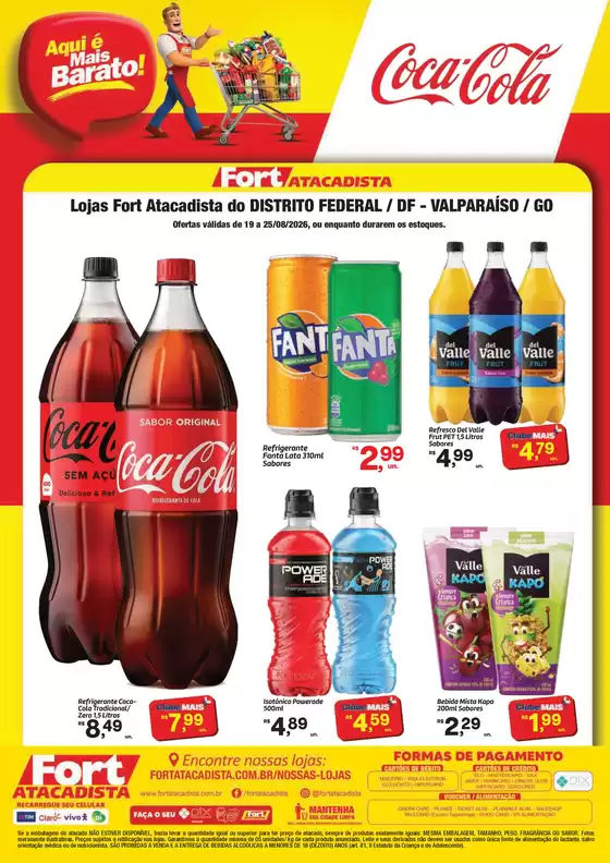 Catálogo Fort Atacadista | DF FORT Coca Cola 19 a 25 AGO 26 | 2026-08-19T00:00:00.000Z - 2026-08-25T00:00:00.000Z
