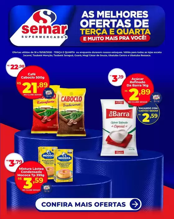Catálogo Semar Supermercado | Ofertas exclusivas para nossos clientes | 2026-08-18T00:00:00.000Z - 2026-08-19T00:00:00.000Z