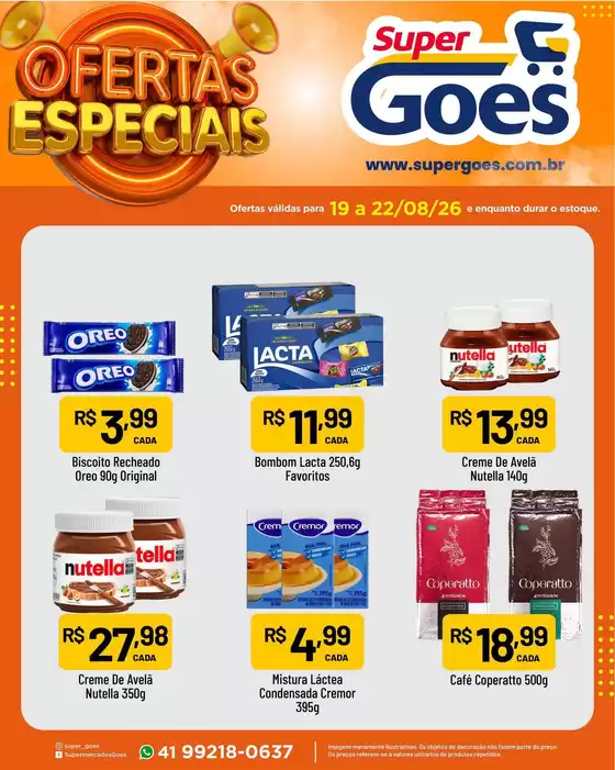 Catálogo Supermercados Goes | Nossas melhores ofertas para você | 2026-08-19T00:00:00.000Z - 2026-08-22T00:00:00.000Z