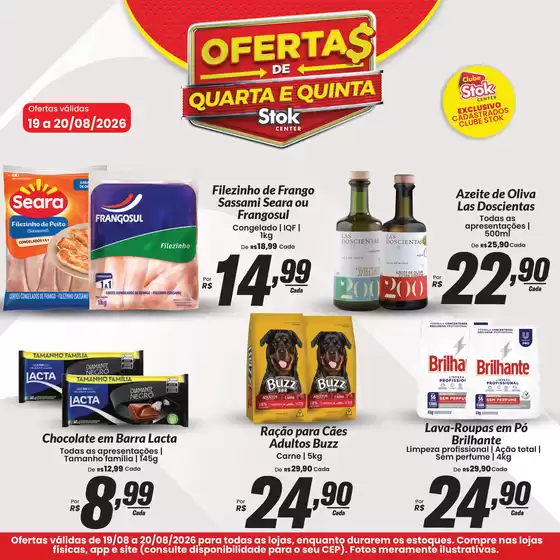 Catálogo Stok Center | 55769 Lamina stok center TV Diaria RS e SC 19 e 20 de agosto | 2026-08-19T00:00:00.000Z - 2026-08-20T00:00:00.000Z