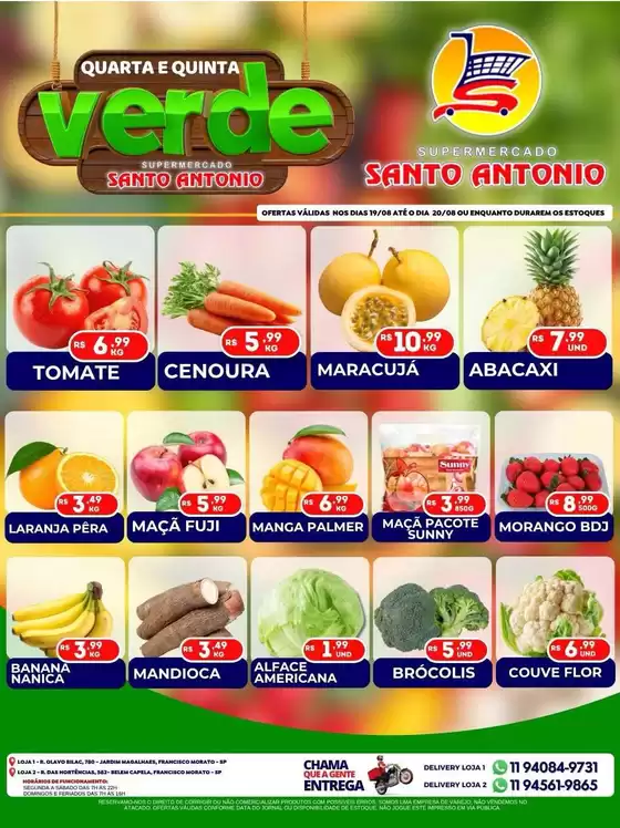 Catálogo Supermercados Santo Antonio | Encarte Supermercados Santo Antonio | 2026-08-19T00:00:00.000Z - 2026-08-20T00:00:00.000Z