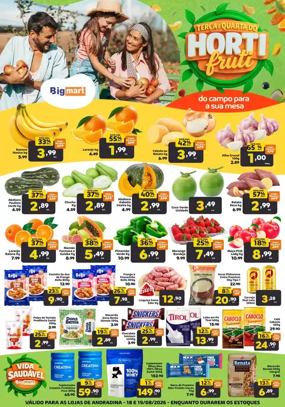 Catálogo Bigmart | Ofertas exclusivas e pechinchas | 2026-08-19T00:00:00.000Z - 2026-08-19T00:00:00.000Z