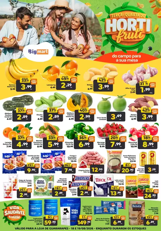 Catálogo Bigmart | Ótima oferta para caçadores de pechinchas | 2026-08-19T00:00:00.000Z - 2026-08-19T00:00:00.000Z