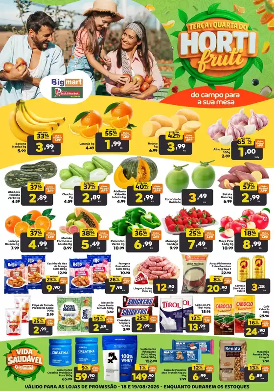Catálogo Bigmart | Descontos e promoções | 2026-08-19T00:00:00.000Z - 2026-08-19T00:00:00.000Z