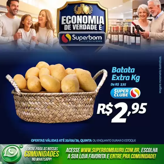 Catálogo Superbom Supermercados | Ótima oferta para todos os clientes | 2026-08-19T00:00:00.000Z - 2026-08-20T00:00:00.000Z