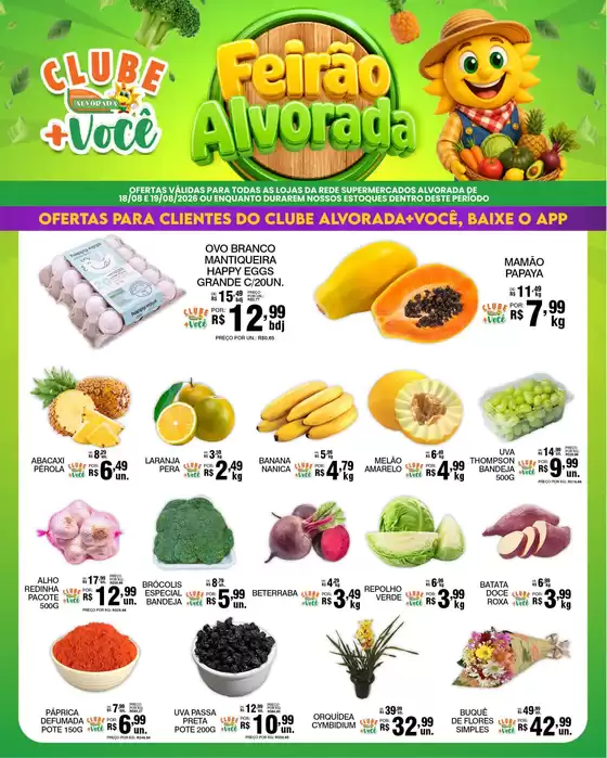 Catálogo Supermercados Alvorada | Pechinchas e ofertas atuais | 2026-08-18T00:00:00.000Z - 2026-08-19T00:00:00.000Z