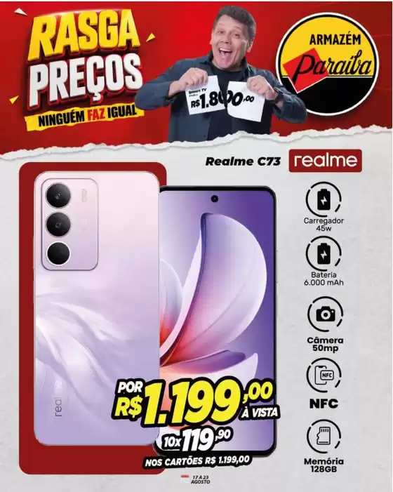Catálogo Armazém Paraíba | Encarte Armazém Paraíba | 2026-08-17T00:00:00.000Z - 2026-08-23T00:00:00.000Z