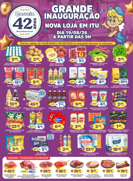 Catálogo Supermercados Correia | OFERTA | 2026-08-19T00:00:00.000Z - 2026-08-20T00:00:00.000Z