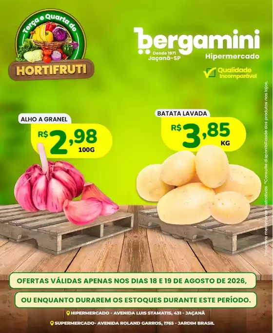 Catálogo Supermercado Bergamini | Melhores ofertas e descontos | 2026-08-18T00:00:00.000Z - 2026-08-19T00:00:00.000Z