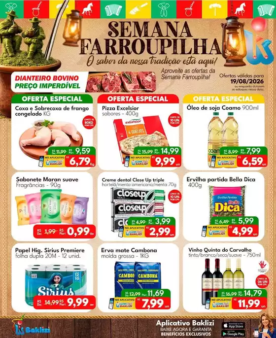 Catálogo Supermercados Baklizi | Encarte Supermercados Baklizi | 2026-08-19T00:00:00.000Z - 2026-08-19T00:00:00.000Z