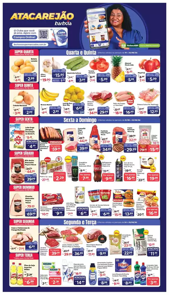 Catálogo Barbosa Supermercados | Ofertas Exclusivas Para A Loja Atacarejão | 2026-08-19T00:00:00.000Z - 2026-08-25T00:00:00.000Z