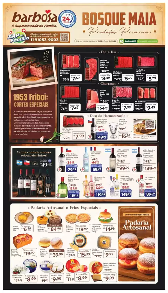 Catálogo Barbosa Supermercados | Ofertas Exclusivas Para A Loja Bosque Maia | 2026-08-19T00:00:00.000Z - 2026-09-08T00:00:00.000Z