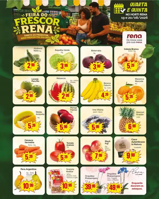 Catálogo Supermercados Rena | Ofertas exclusivas | 2026-08-19T00:00:00.000Z - 2026-08-20T00:00:00.000Z