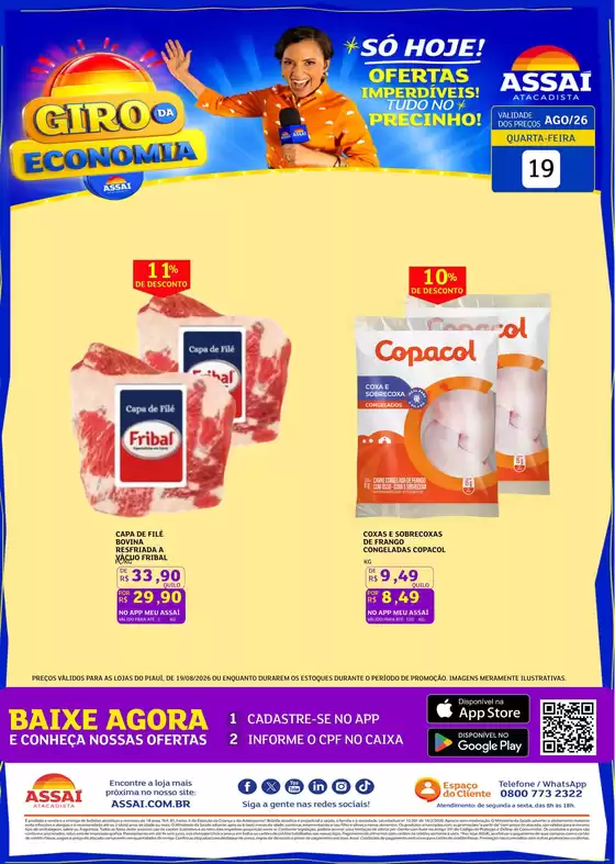 Catálogo Assaí Atacadista | Encarte Assaí Atacadista 49825-102 | 2026-08-19T00:00:00.000Z - 2026-08-19T00:00:00.000Z