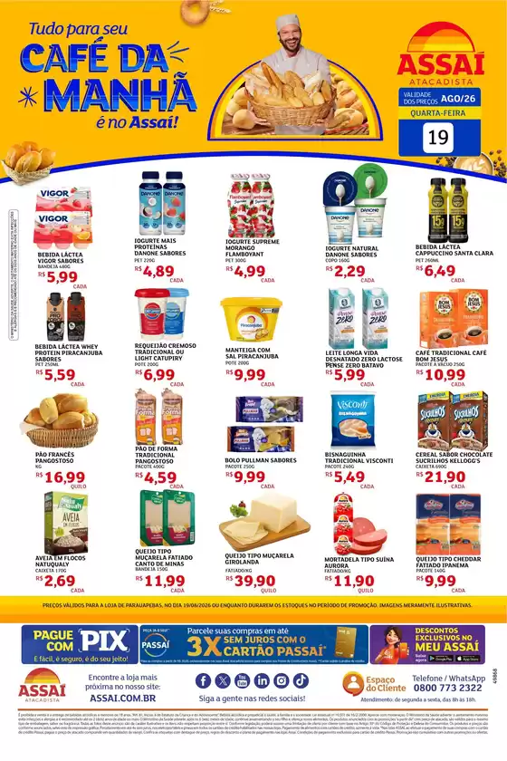 Catálogo Assaí Atacadista | Encarte Assaí Atacadista 49868-64 | 2026-08-19T00:00:00.000Z - 2026-08-19T00:00:00.000Z