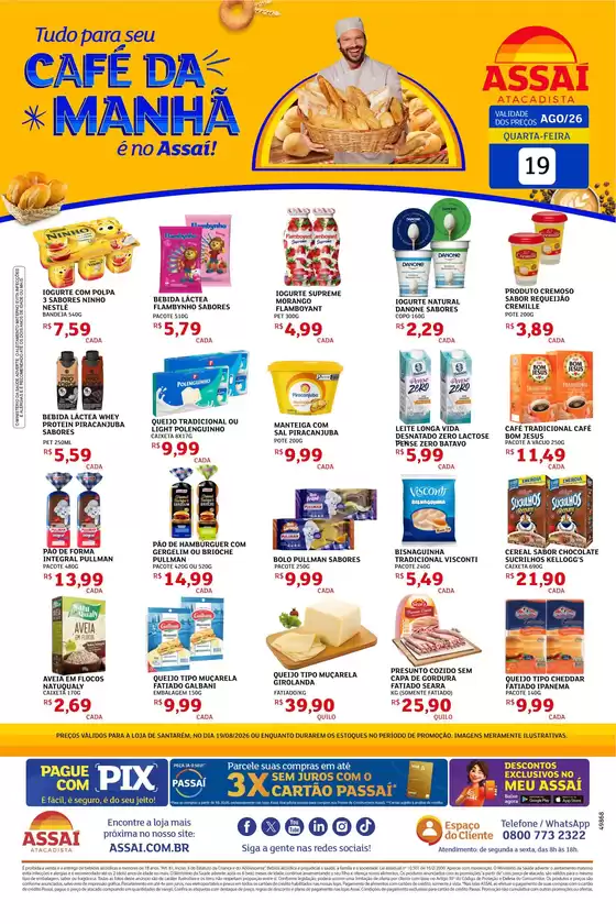 Catálogo Assaí Atacadista | Encarte Assaí Atacadista 49868-65 | 2026-08-19T00:00:00.000Z - 2026-08-19T00:00:00.000Z