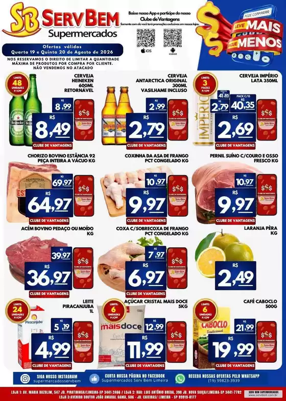Catálogo ServBem | Novas ofertas para descobrir | 2026-08-19T00:00:00.000Z - 2026-08-20T00:00:00.000Z