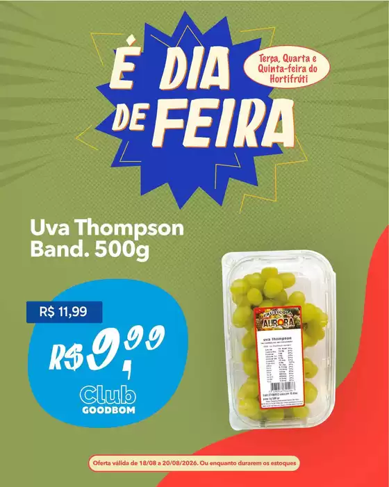 Catálogo GoodBom | Ofertas para caçadores de pechinchas | 2026-08-18T00:00:00.000Z - 2026-08-20T00:00:00.000Z