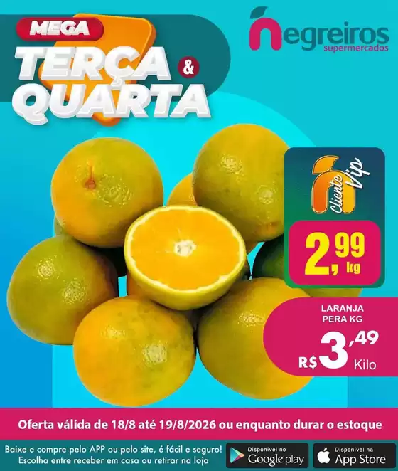 Catálogo Negreiros Supermercados | Melhores ofertas e descontos | 2026-08-18T00:00:00.000Z - 2026-08-19T00:00:00.000Z
