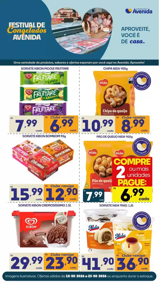 Catálogo Supermercados Avenida | Melhores ofertas e descontos | 2026-08-18T00:00:00.000Z - 2026-08-23T00:00:00.000Z