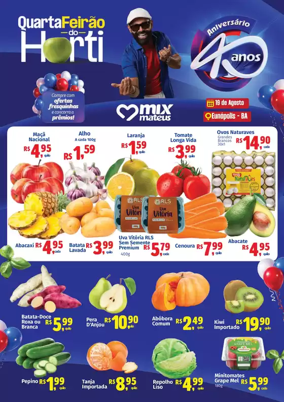 Catálogo Supermercados Mateus | Quarta do Horti de Aniversario | 2026-08-18T00:00:00.000Z - 2026-08-19T00:00:00.000Z