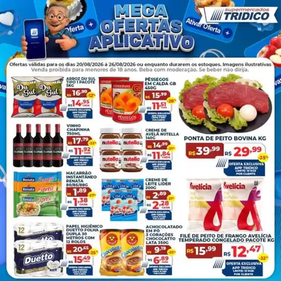 Catálogo Supermercados Tridico | Mega Ofertas | 2026-08-20T00:00:00.000Z - 2026-08-26T00:00:00.000Z