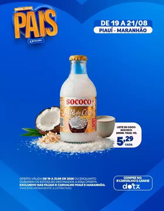 Catálogo R Carvalho Supermercado | Ofertas Especial | 2026-08-20T00:00:00.000Z - 2026-08-21T00:00:00.000Z