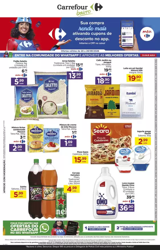 Catálogo Carrefour Bairro | LÂMINA SEMANAL | 2026-08-20T00:00:00.000Z - 2026-08-26T00:00:00.000Z