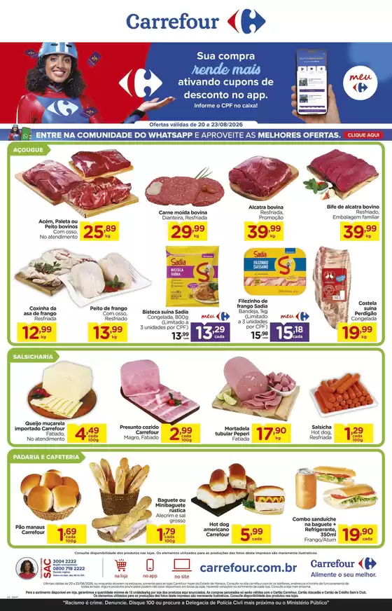 Catálogo Carrefour | LÂMINA EXCLUSIVA AÇOUGUE MANAUS | 2026-08-20T00:00:00.000Z - 2026-08-23T00:00:00.000Z