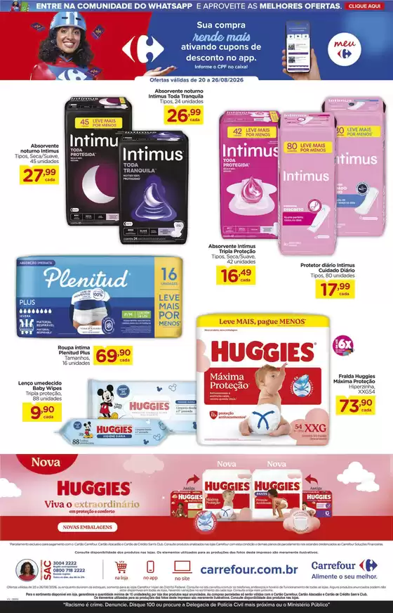 Catálogo Carrefour | Melhores ofertas para todos os caçadores de pechinchas | 2026-08-20T00:00:00.000Z - 2026-08-26T00:00:00.000Z