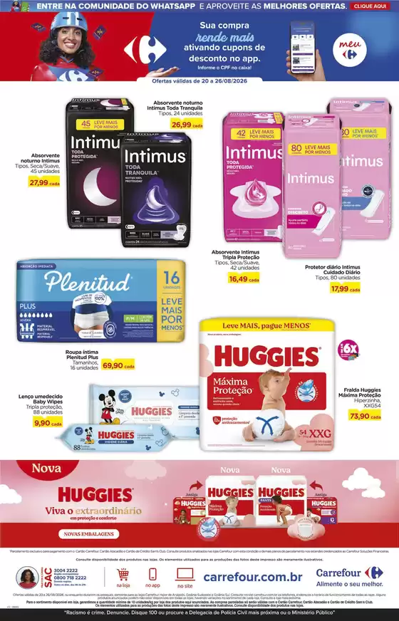 Catálogo Carrefour | Ofertas e promoções atuais | 2026-08-20T00:00:00.000Z - 2026-08-26T00:00:00.000Z