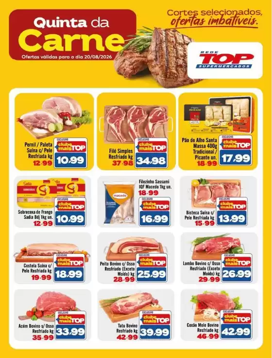 Catálogo Rede Top | Ofertas exclusivas | 2026-08-20T00:00:00.000Z - 2026-08-20T00:00:00.000Z