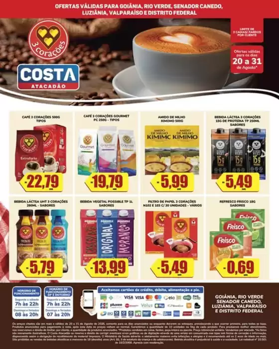 Catálogo Costa Atacadão | Ofertas | 2026-08-20T00:00:00.000Z - 2026-08-31T00:00:00.000Z