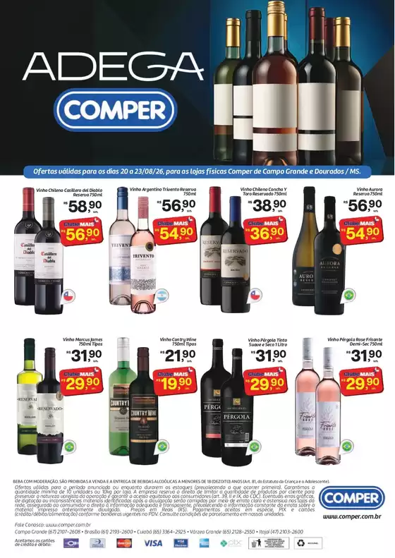 Catálogo Comper | Adega Comper | 2026-08-20T00:00:00.000Z - 2026-08-23T00:00:00.000Z