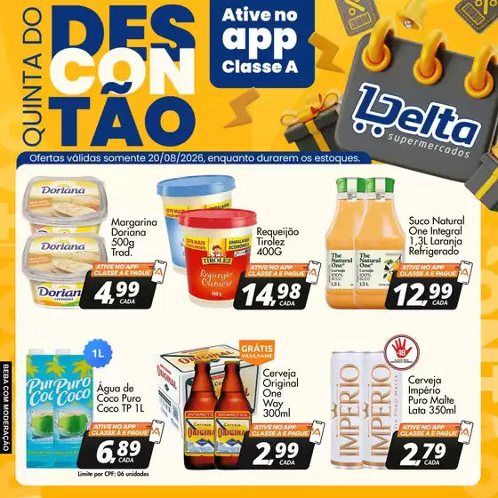 Catálogo Delta Supermercados | Nossas melhores ofertas para você | 2026-08-20T00:00:00.000Z - 2026-08-20T00:00:00.000Z