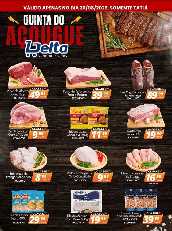 Catálogo Delta Supermercados | Ofertas especiais atraentes para todos | 2026-08-20T00:00:00.000Z - 2026-08-20T00:00:00.000Z