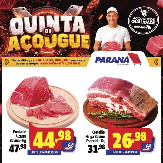 Catálogo Paraná Supermercados | Ofertas exclusivas e pechinchas | 2026-08-20T00:00:00.000Z - 2026-08-20T00:00:00.000Z