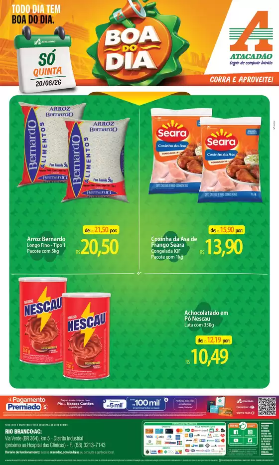 Catálogo Atacadão | Atacadão - Boa do Dia | 2026-08-20T00:00:00.000Z - 2026-08-20T00:00:00.000Z