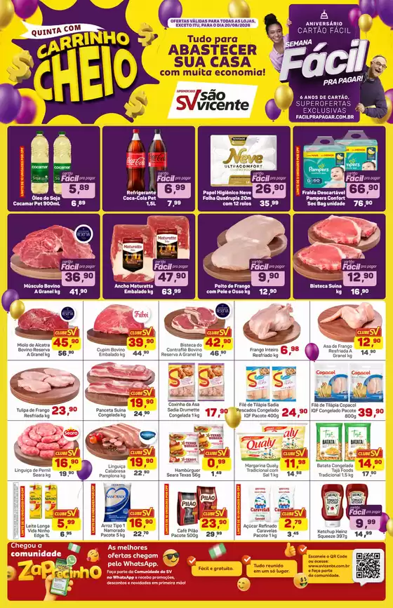Catálogo Supermercados São Vicente | Nossas melhores pechinchas | 2026-08-20T00:00:00.000Z - 2026-08-20T00:00:00.000Z