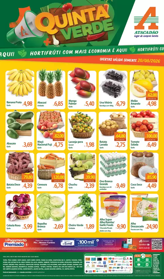 Catálogo Atacadão em Barueri | Atacadão - Hortifrúti | 2026-08-20T00:00:00.000Z - 2026-08-20T00:00:00.000Z
