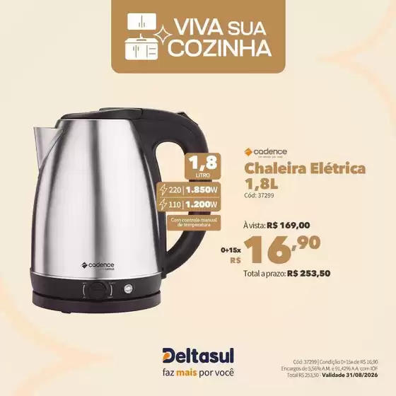 Catálogo Deltasul | Ofertas exclusivas e pechinchas | 2026-08-20T00:00:00.000Z - 2026-08-31T00:00:00.000Z